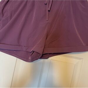 ZYIA Purple lined Shorts. Size XL
